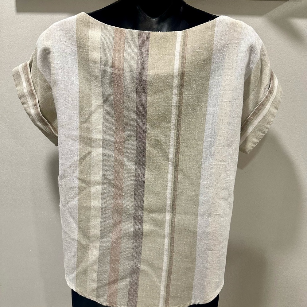 Vintage Michael Blair Striped Top - Picture 7 of 10